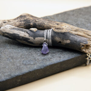 Amethyst and Silver pendant