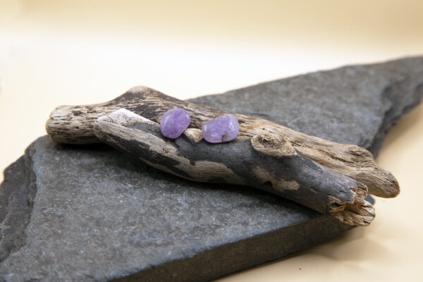 Sterling Silver Stud amethyst earrings