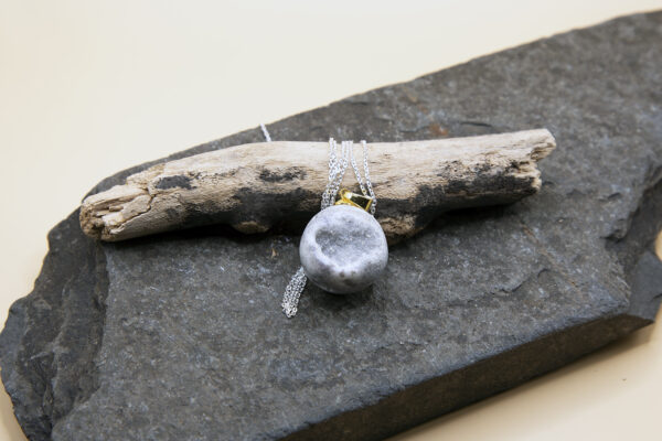 Ice Grey Druzy