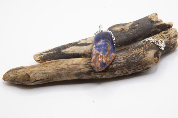 Sunset Sodalite Crystal Necklace - Image 2