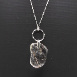 RUTILATED QUARTZ STERLING SILVER