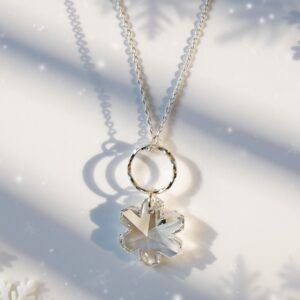 SWAROVSKI CRYSTAL SNOWFLAKE NECKLACE