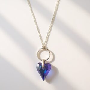 TANZITE SWAROVSKI HEART