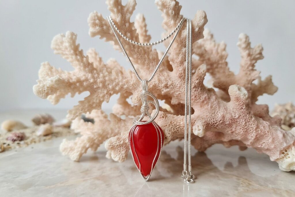 RED CORAL NECKLACE