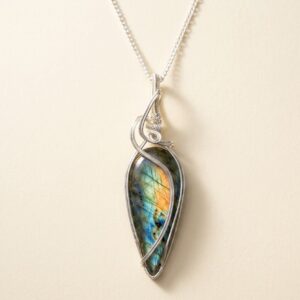LARGE LABRADORITE TEARDROP